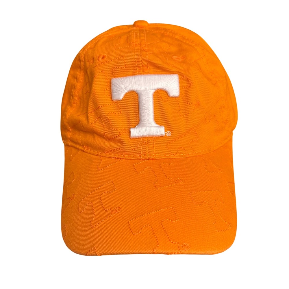 Tennessee Volunteers NCAA Capsmith All Over Embroidered T Strapback Hat OSFA